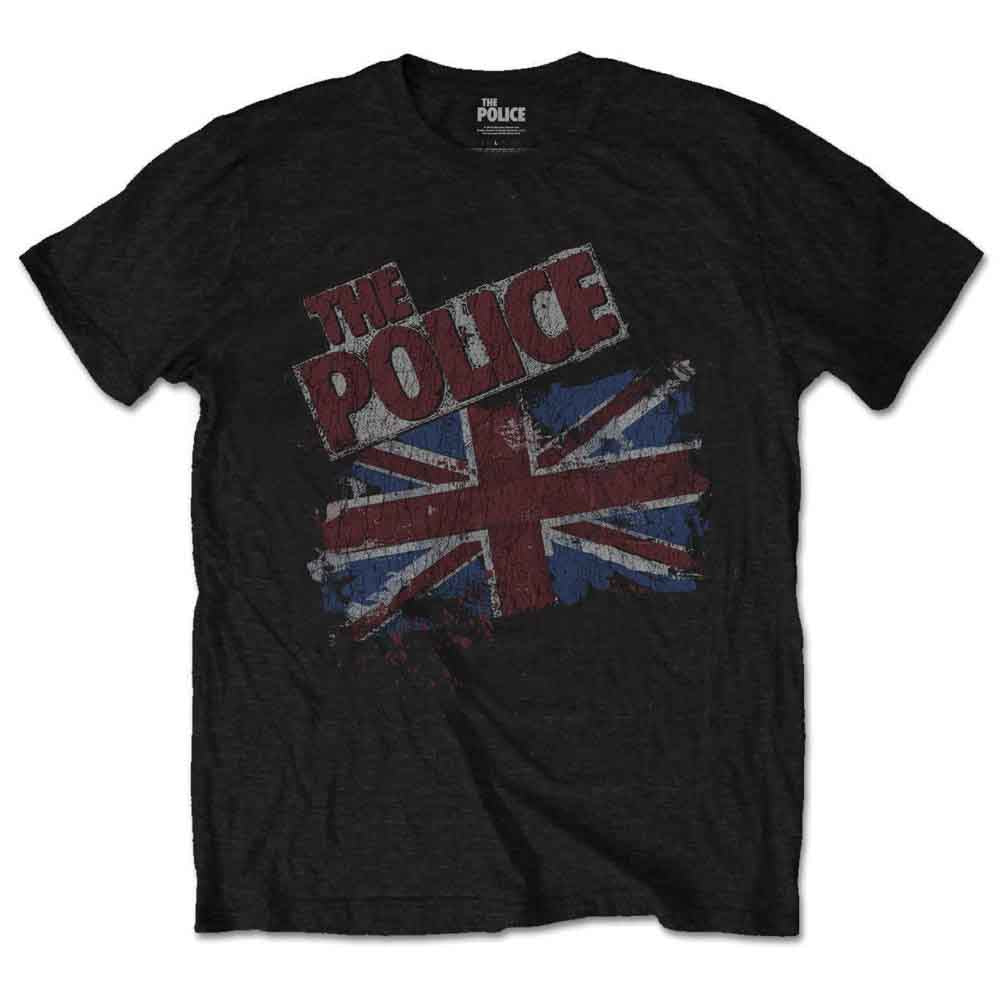 The Police T-Shirt: Vintage Flag