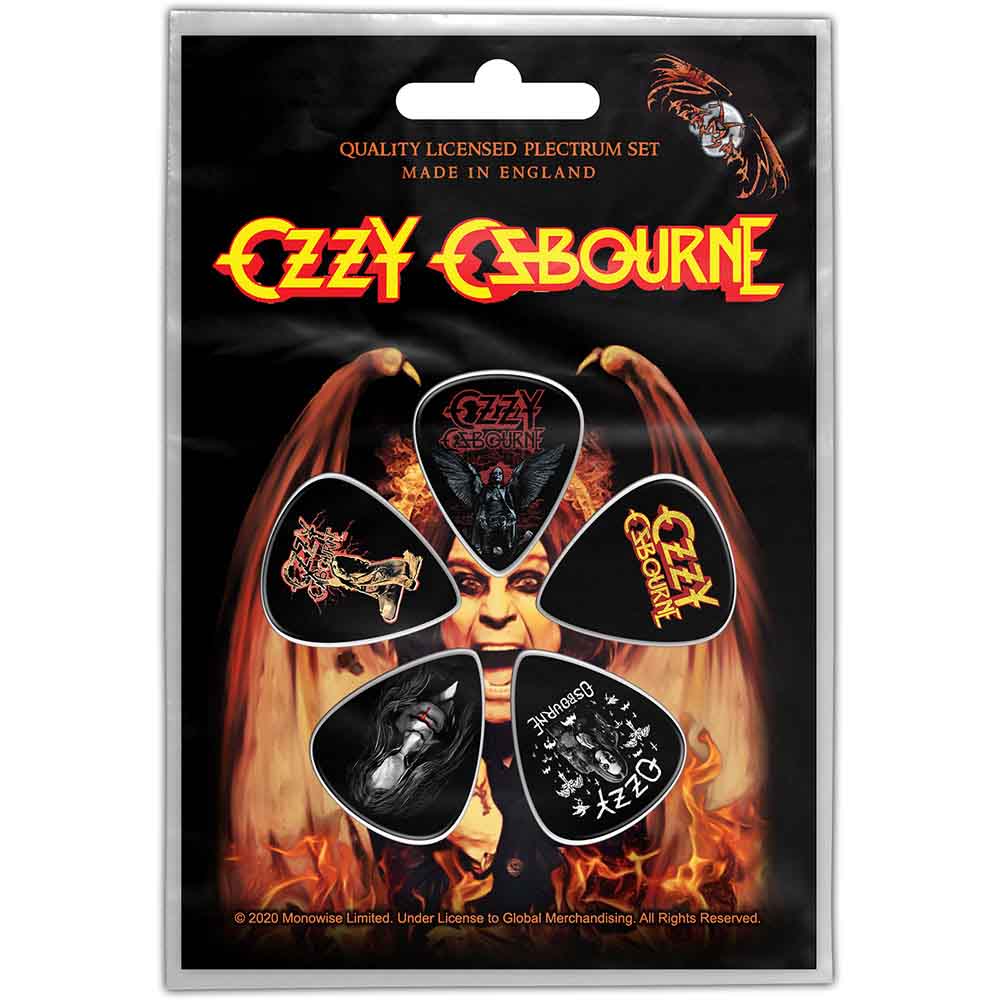 Ozzy Osbourne Plectrum Pack: Ordinary Man
