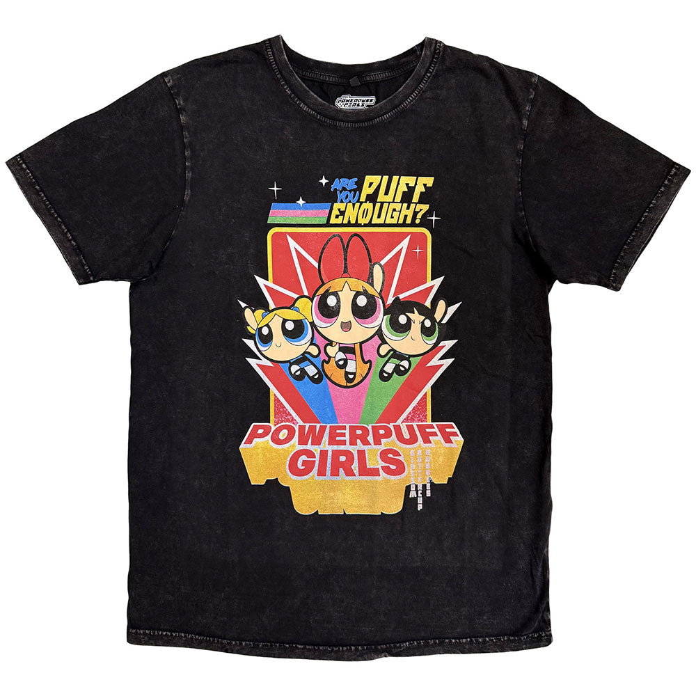 Power Puff Girls Stone Wash T-Shirt: Are You Puff Enough?