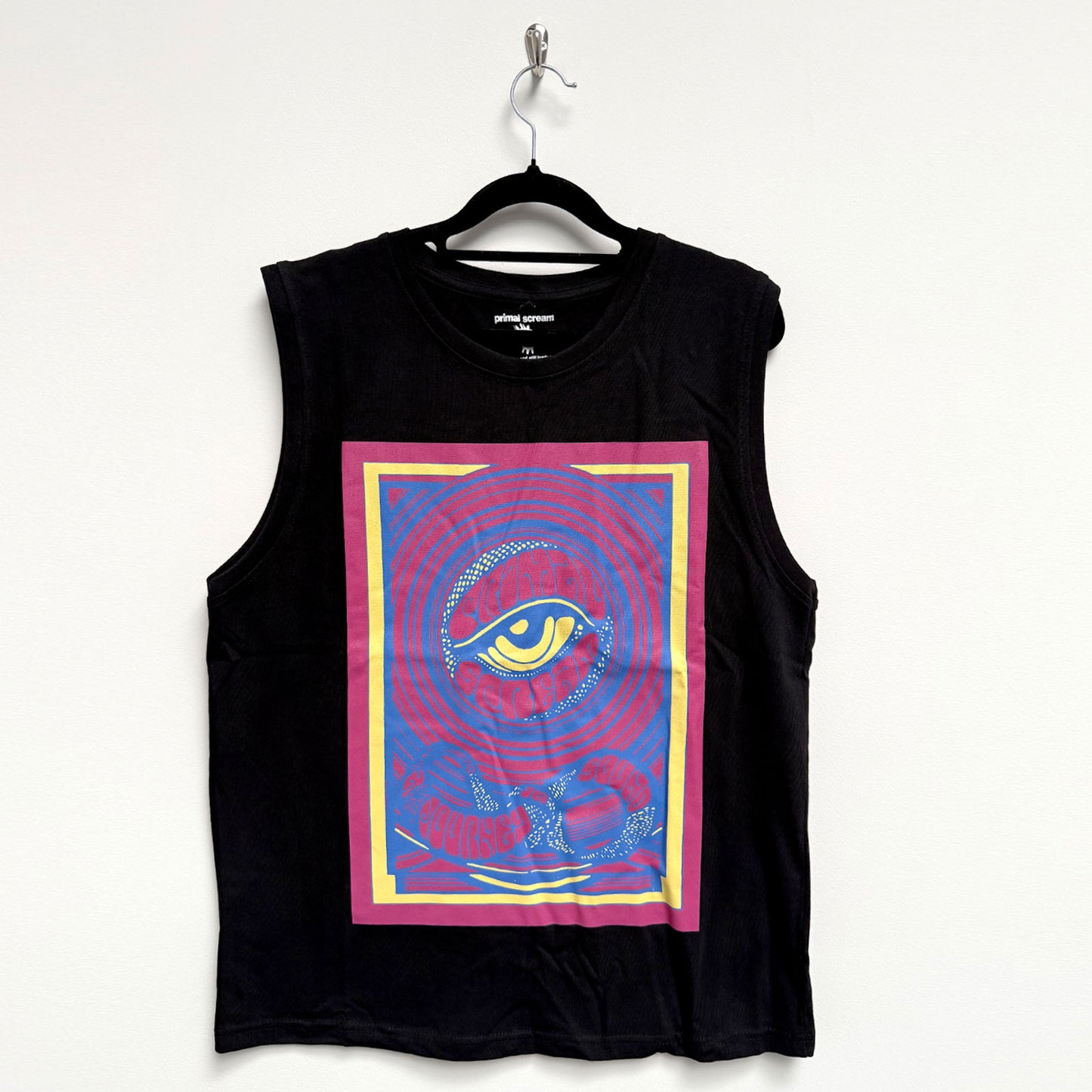 Primal Scream Tank T-Shirt: Psychedelic Eye