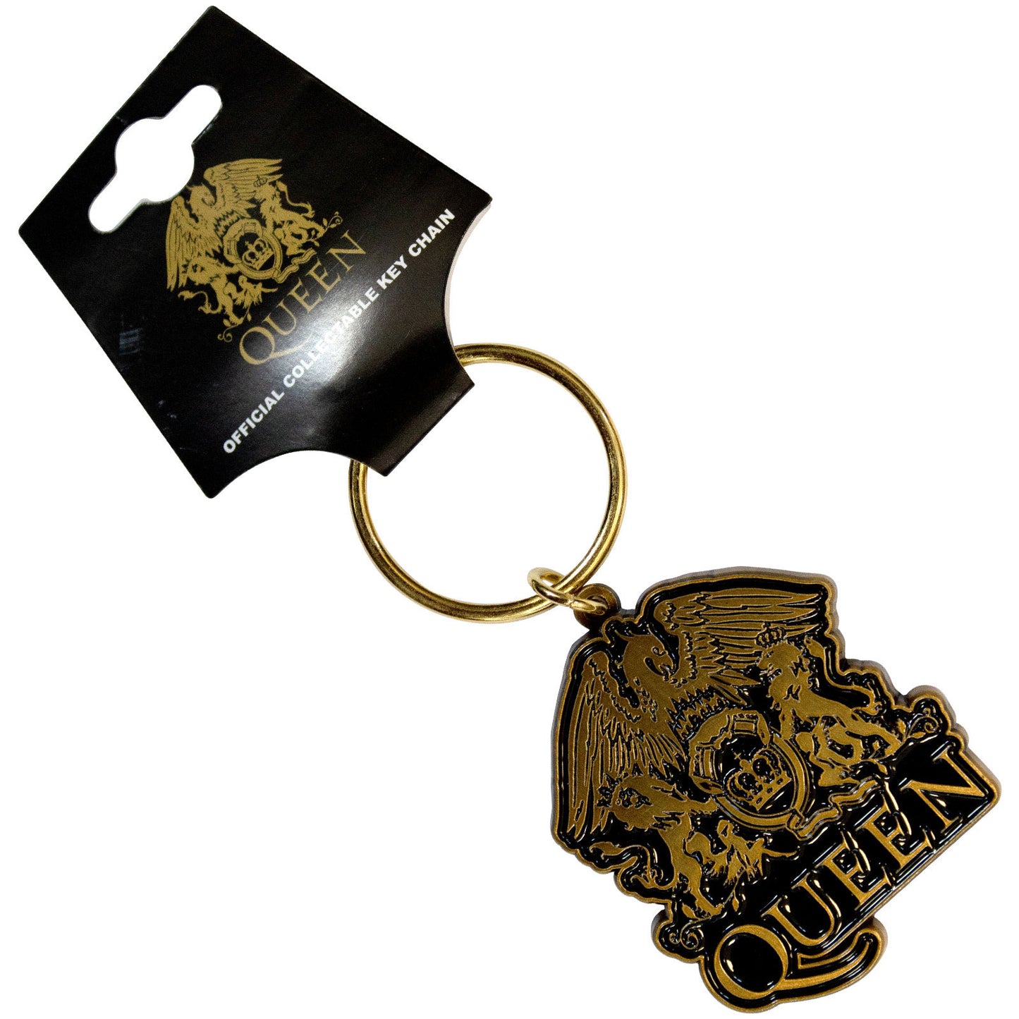 Queen Keychain: Gold Crest
