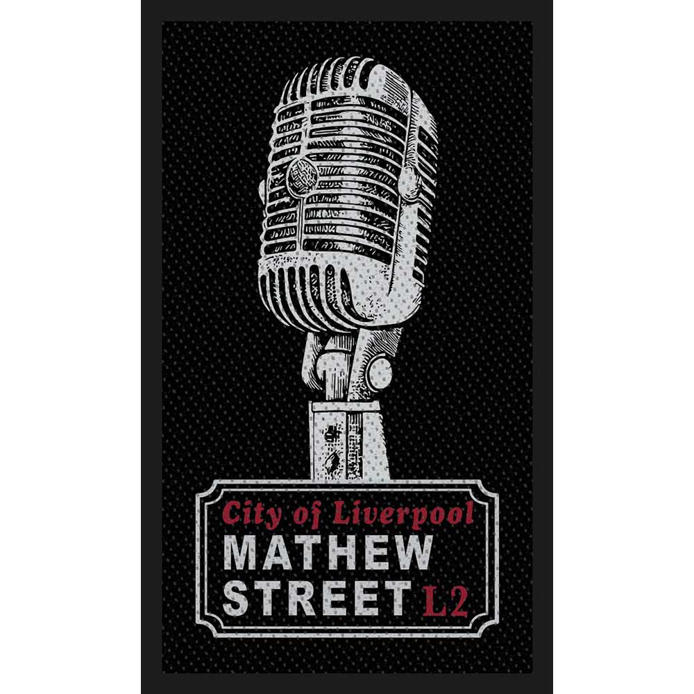 Rock Off Patch: Mathew St Mic City Of Liverpool
