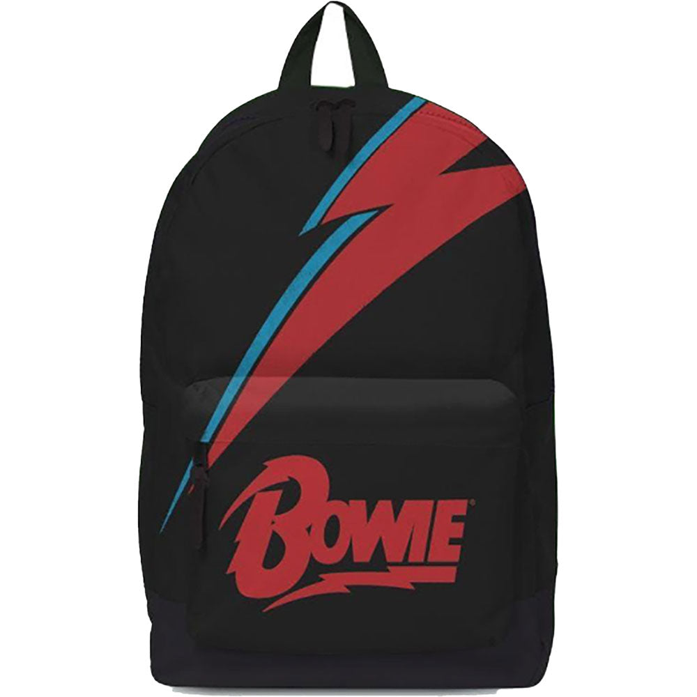 David Bowie Backpack: Lightning Black