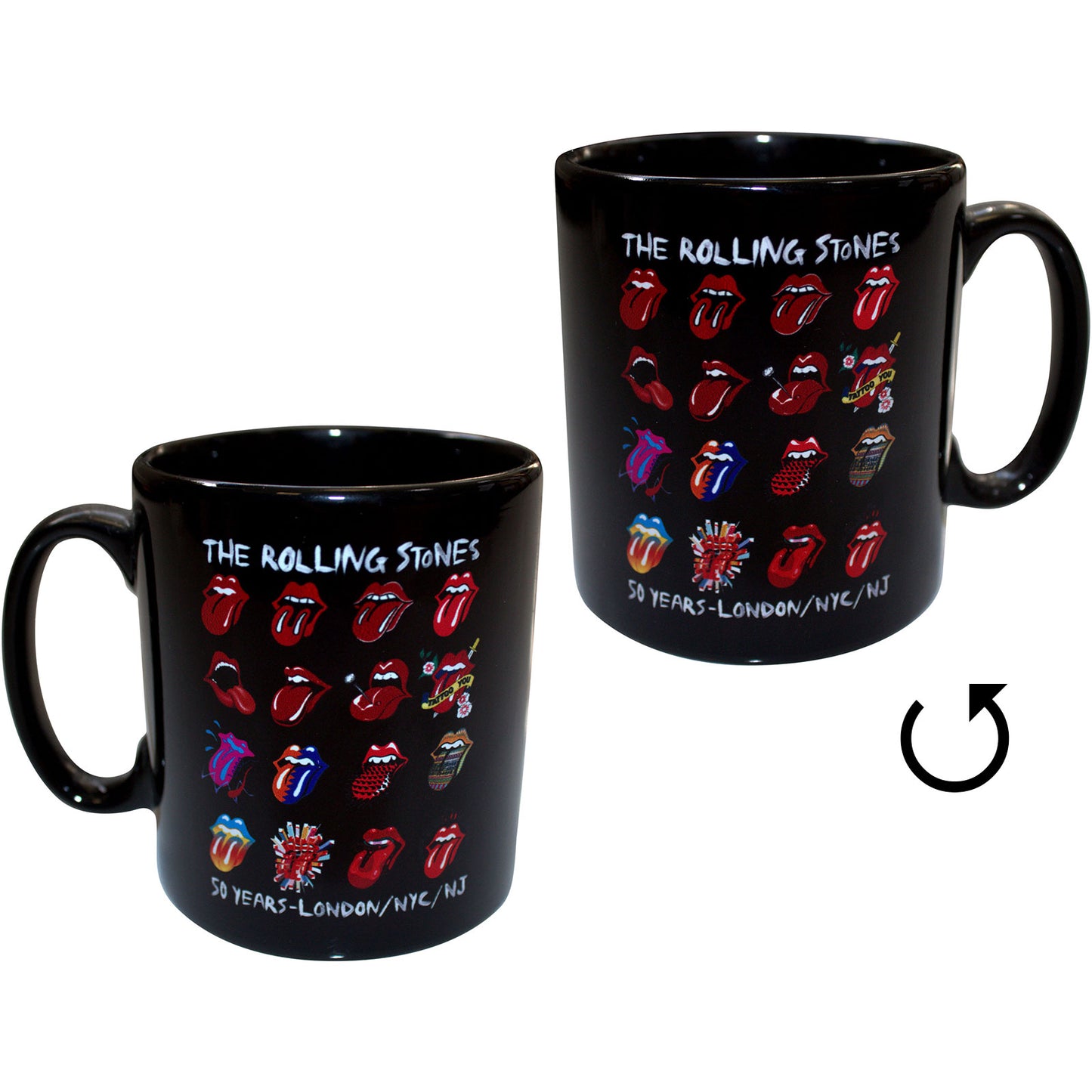 The Rolling Stones Unboxed Mug: Tongue Evolution