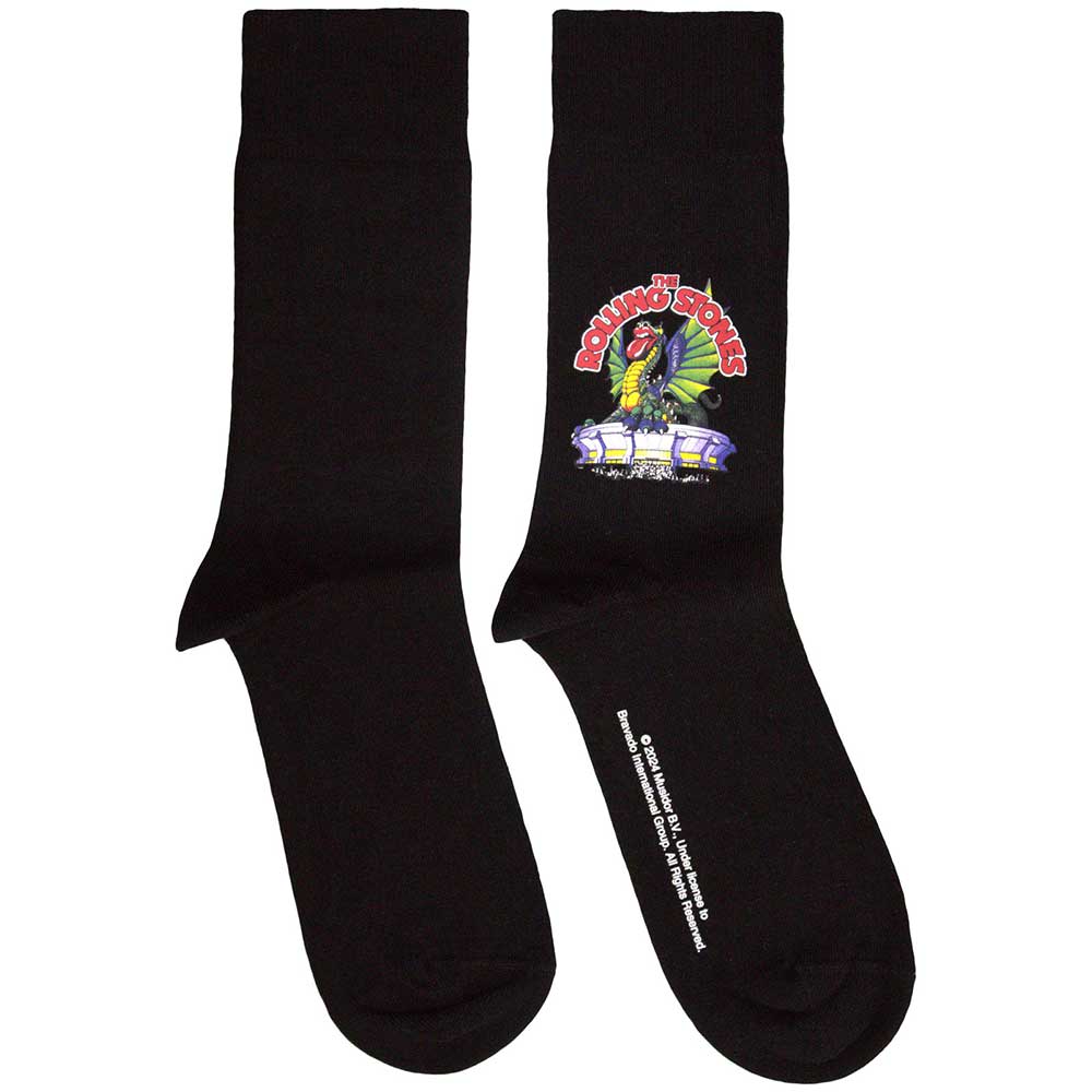 The Rolling Stones Terry Socks: Dragon