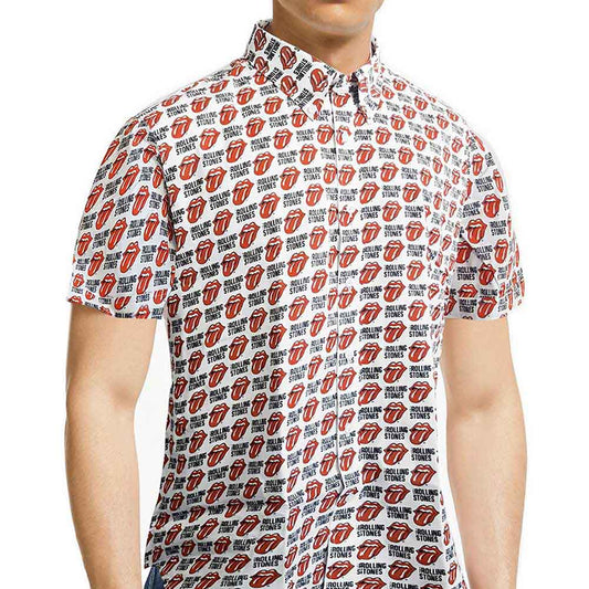The Rolling Stones Shirt: Tongue and Text