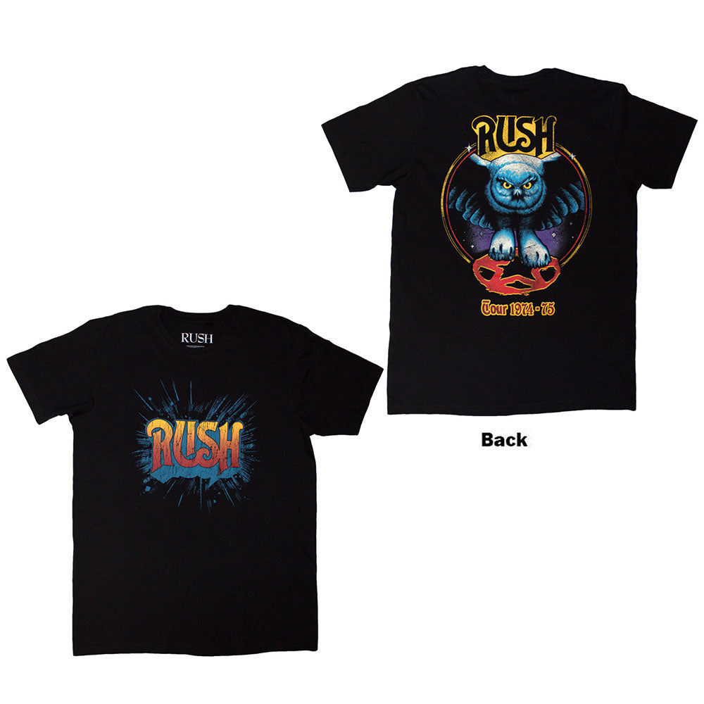 Rush T-Shirt: Tour '74-'75