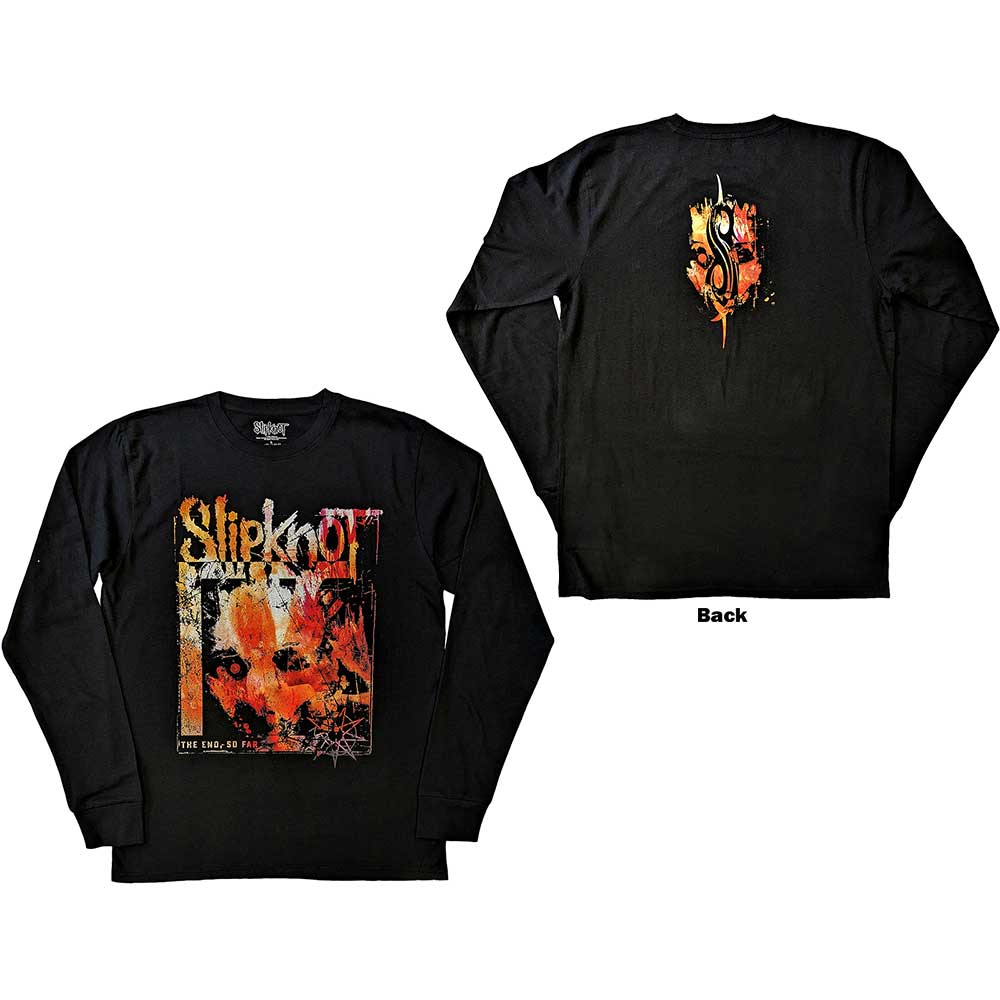Slipknot Long Sleeve T-Shirt: The End So Far Pepper