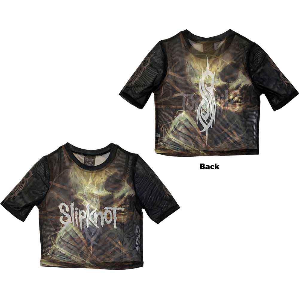 Slipknot Ladies Crop Top: The End So Far Profile