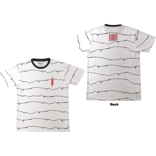 Slipknot T-Shirt: The End So Far Tribal-S & Barcode