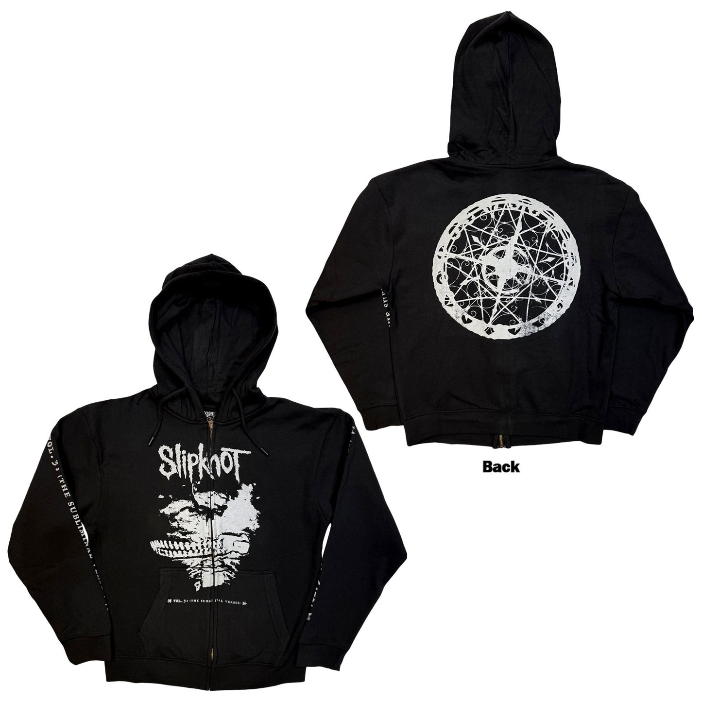 Slipknot Zipped Hoodie: Subliminal Verses