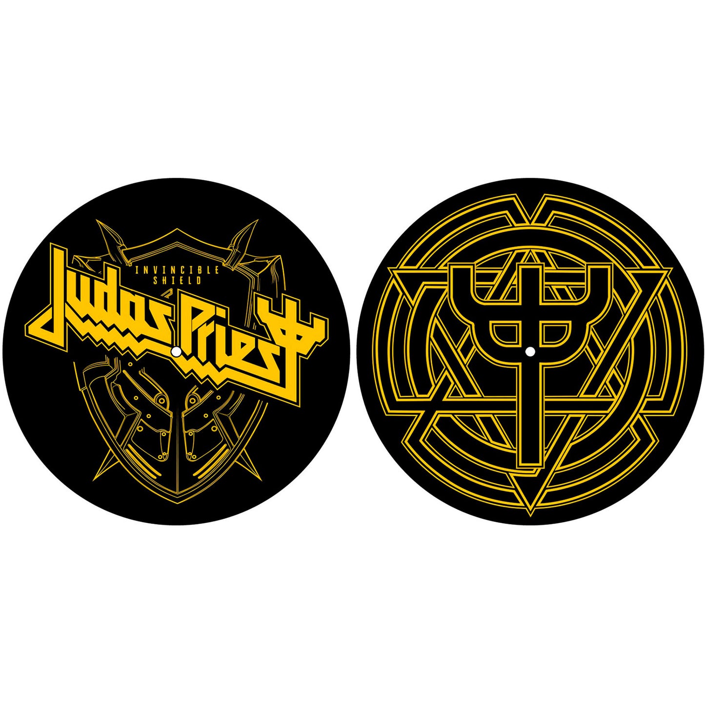 Judas Priest Turntable Slipmat Set: Invincible Shield
