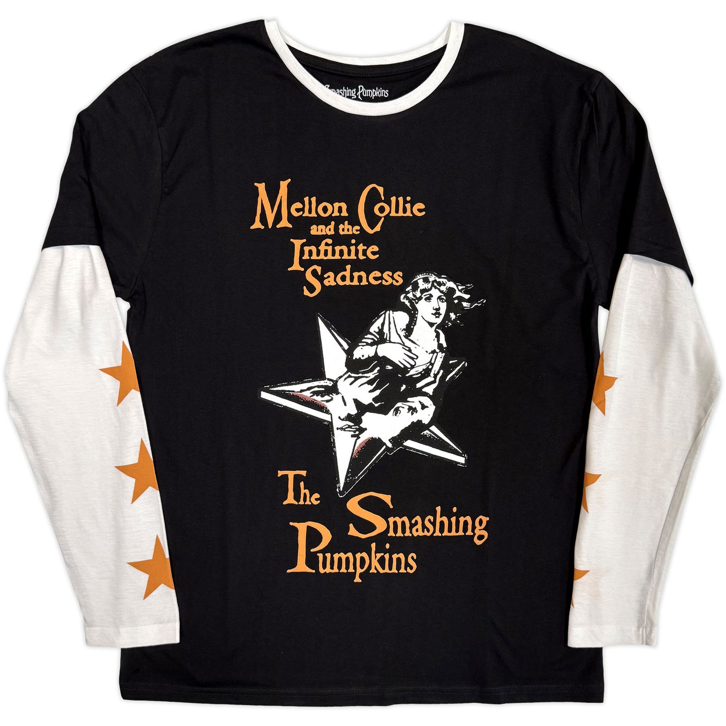 The Smashing Pumpkins Layered Long Sleeve T-Shirt: Infinite Sadness