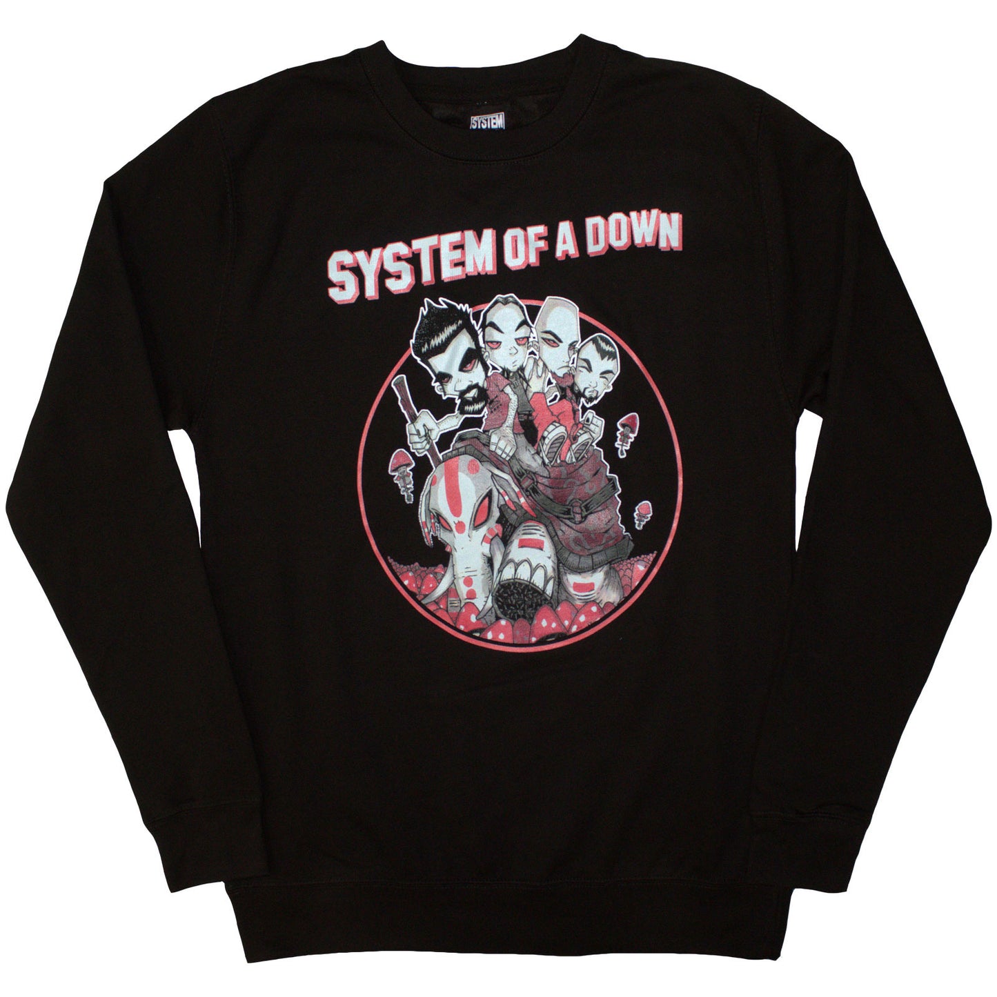 System Of A Down Sweatshirt: Mushroom People