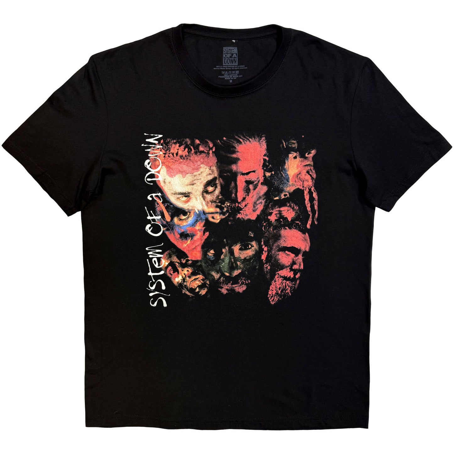 System Of A Down T-Shirt: Painted Faces 2