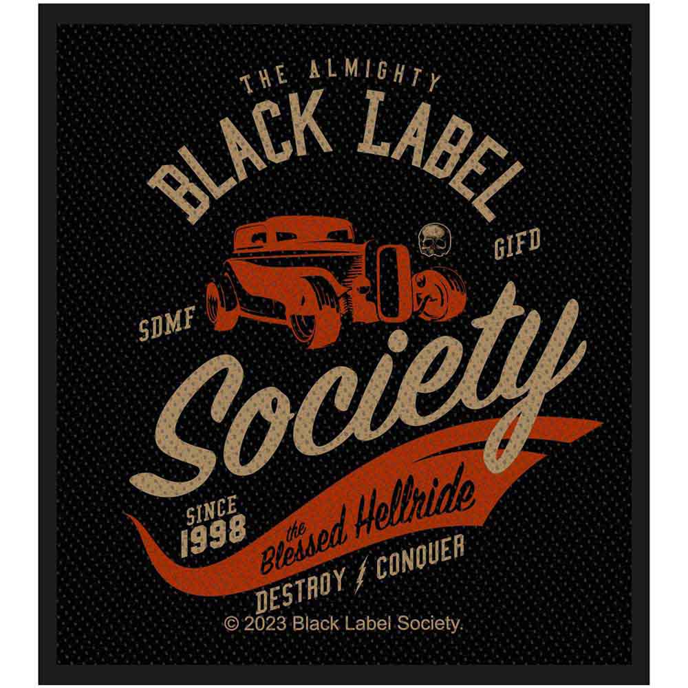 Black Label Society Patch: The Blessed Hellride