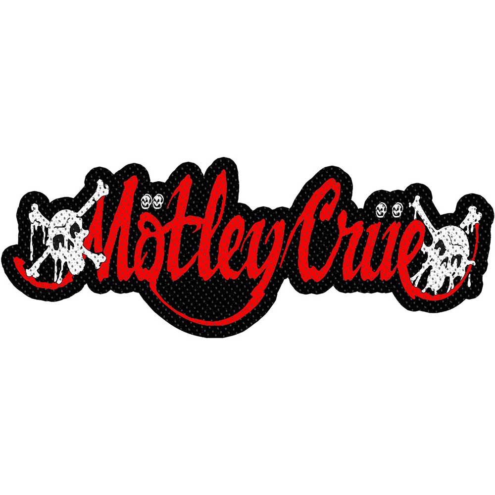 Motley Crue Patch: Dr Feelgood Logo Cut Out