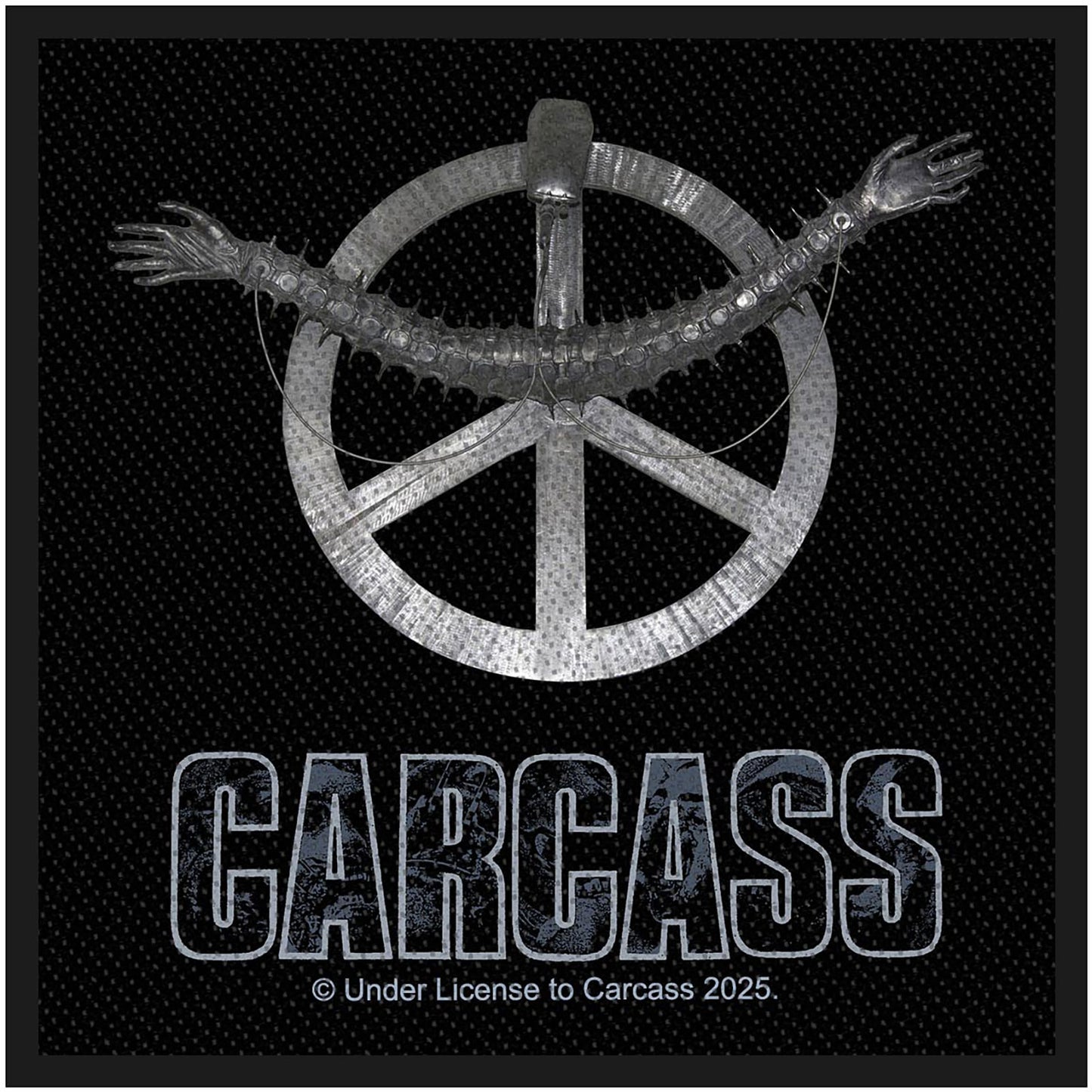 Carcass Woven Patch: Heartwork