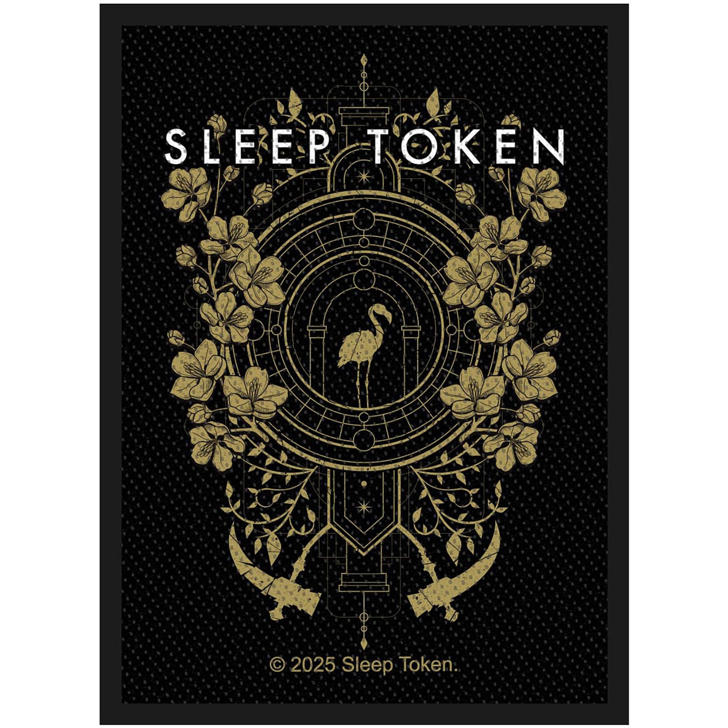 Sleep Token Standard Woven Patch: Even In Arcadia Crest