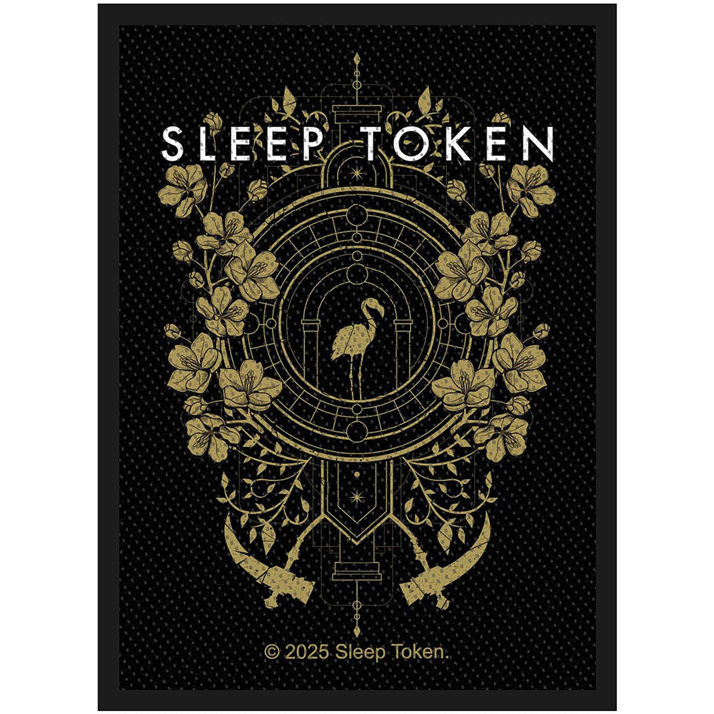 Sleep Token Standard Woven Patch: Even In Arcadia Crest