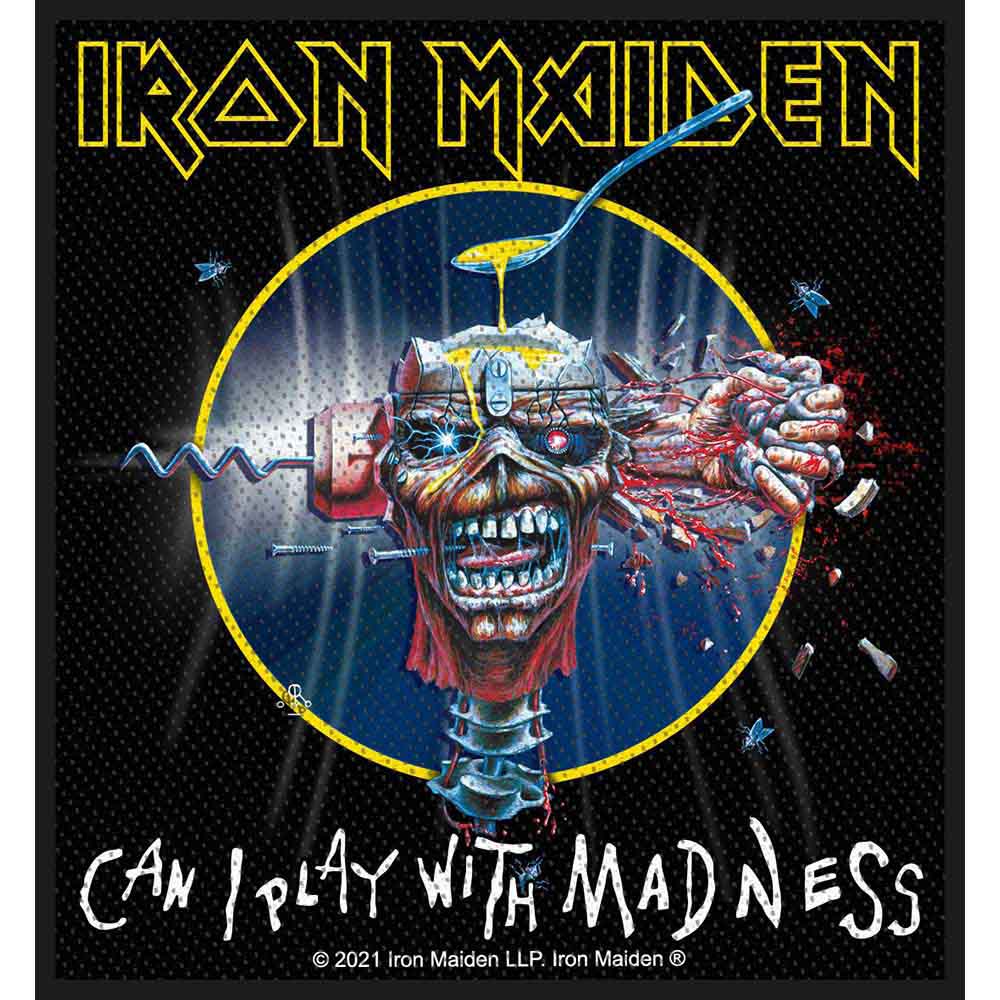 Iron Maiden Patch: Can I Play With Madness