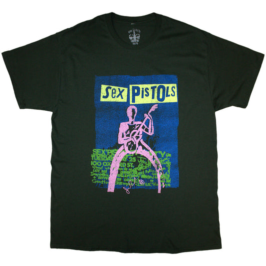 The Sex Pistols T-Shirt: Guitar Cartoon
