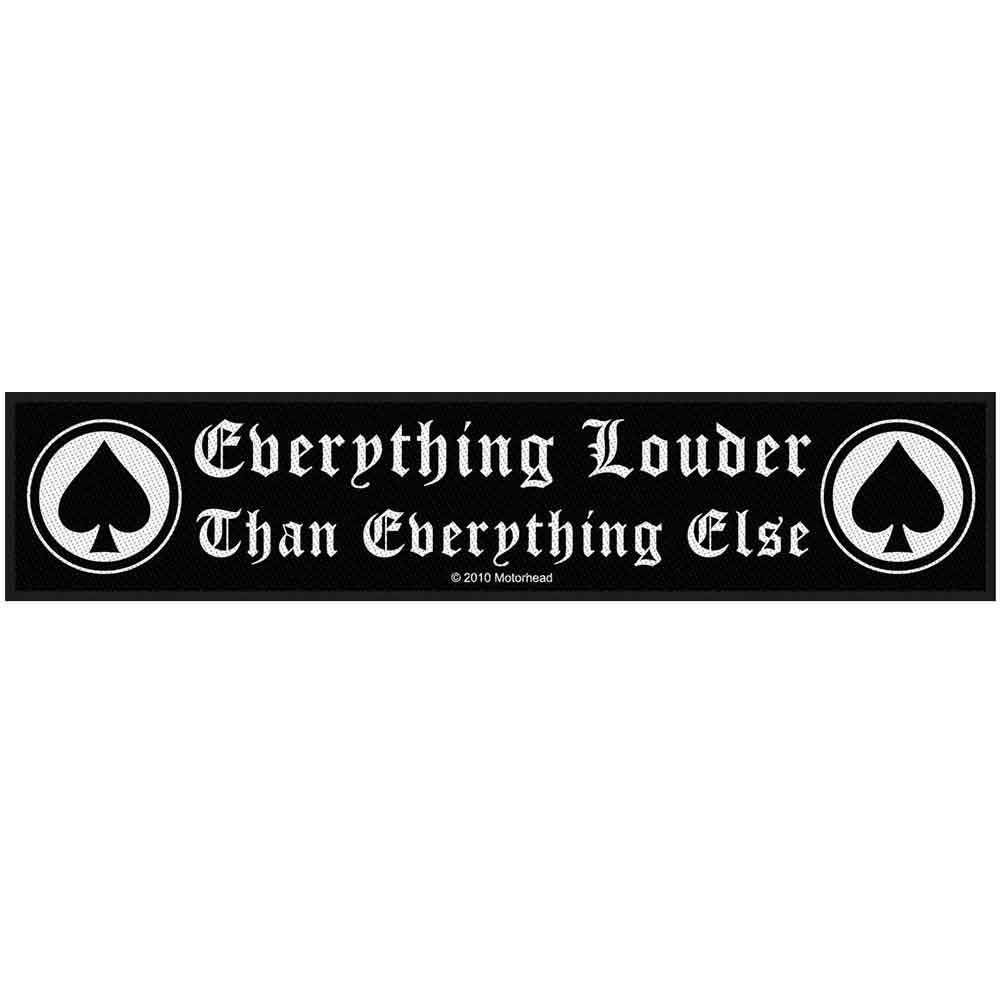 Motorhead Patch: Everything Louder