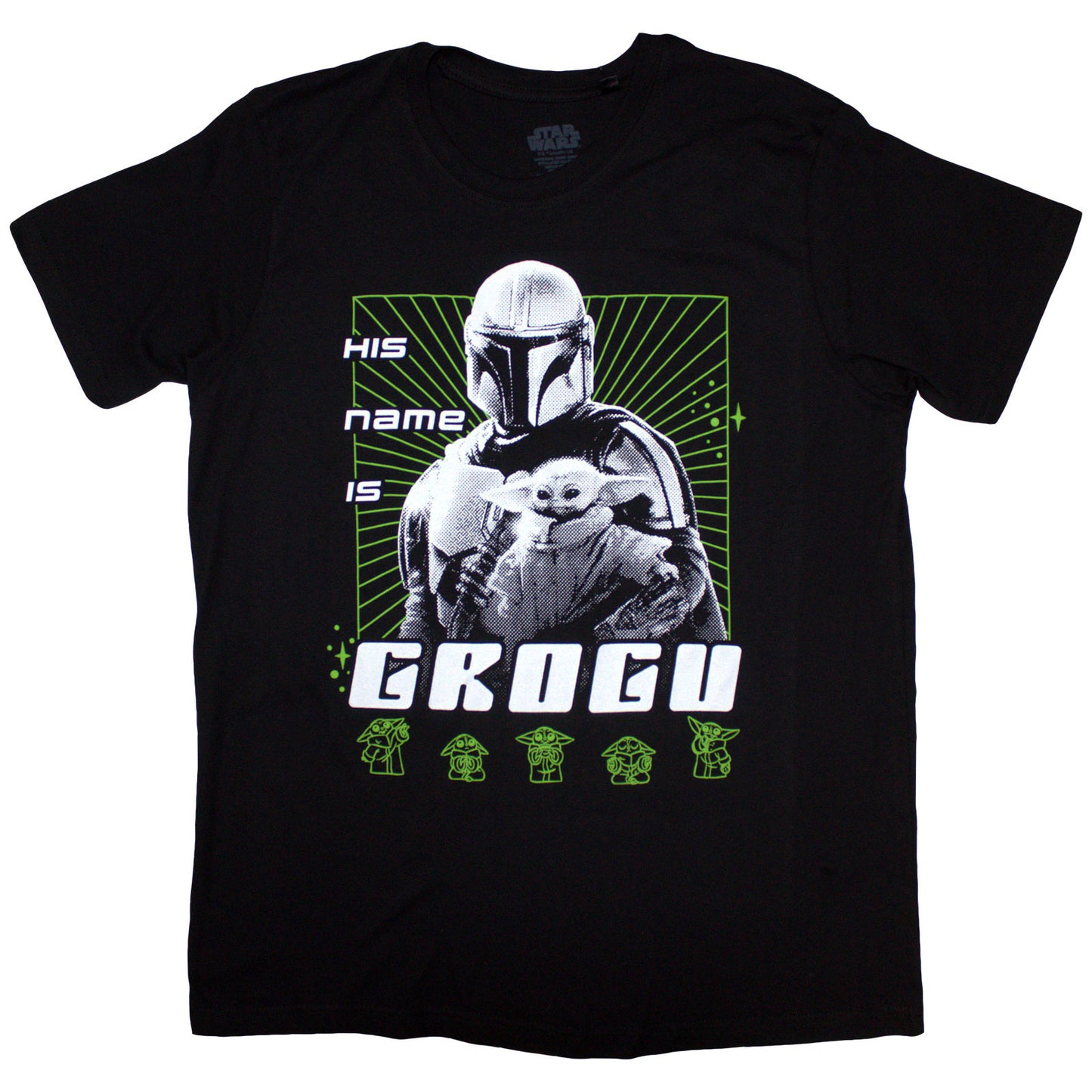 Star Wars T-Shirt: The Mandalorian His Name Is Grogu