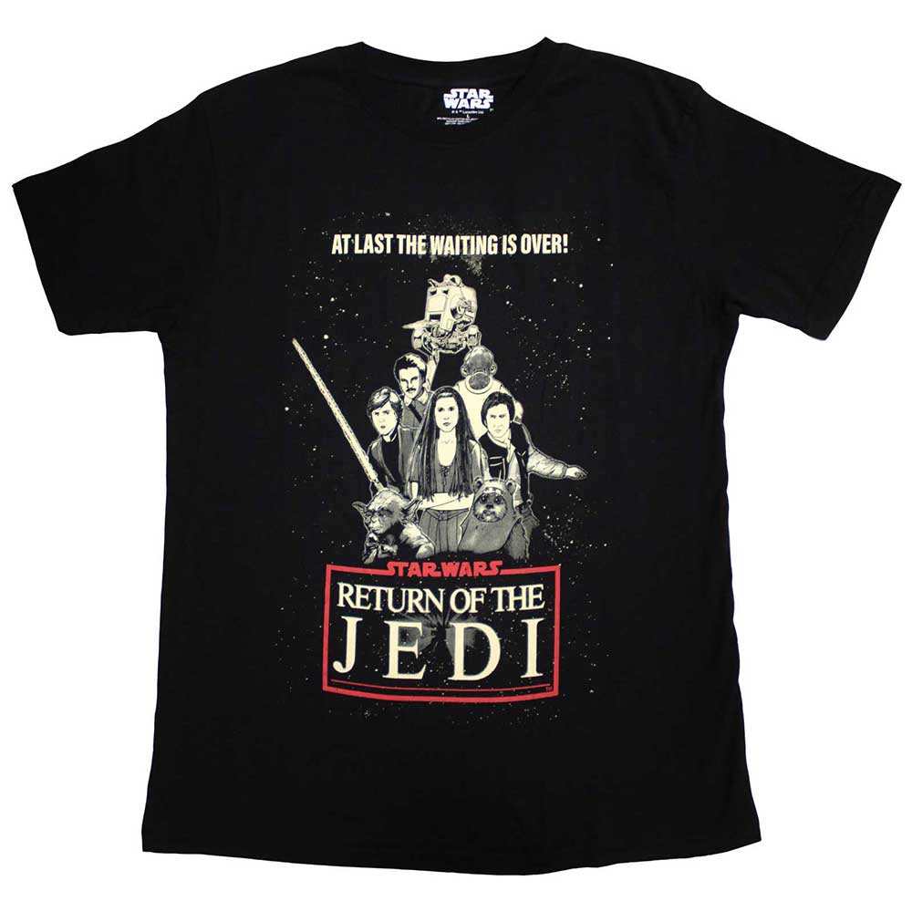 Star Wars T-Shirt: Return Of The Jedi Waiting Is Over