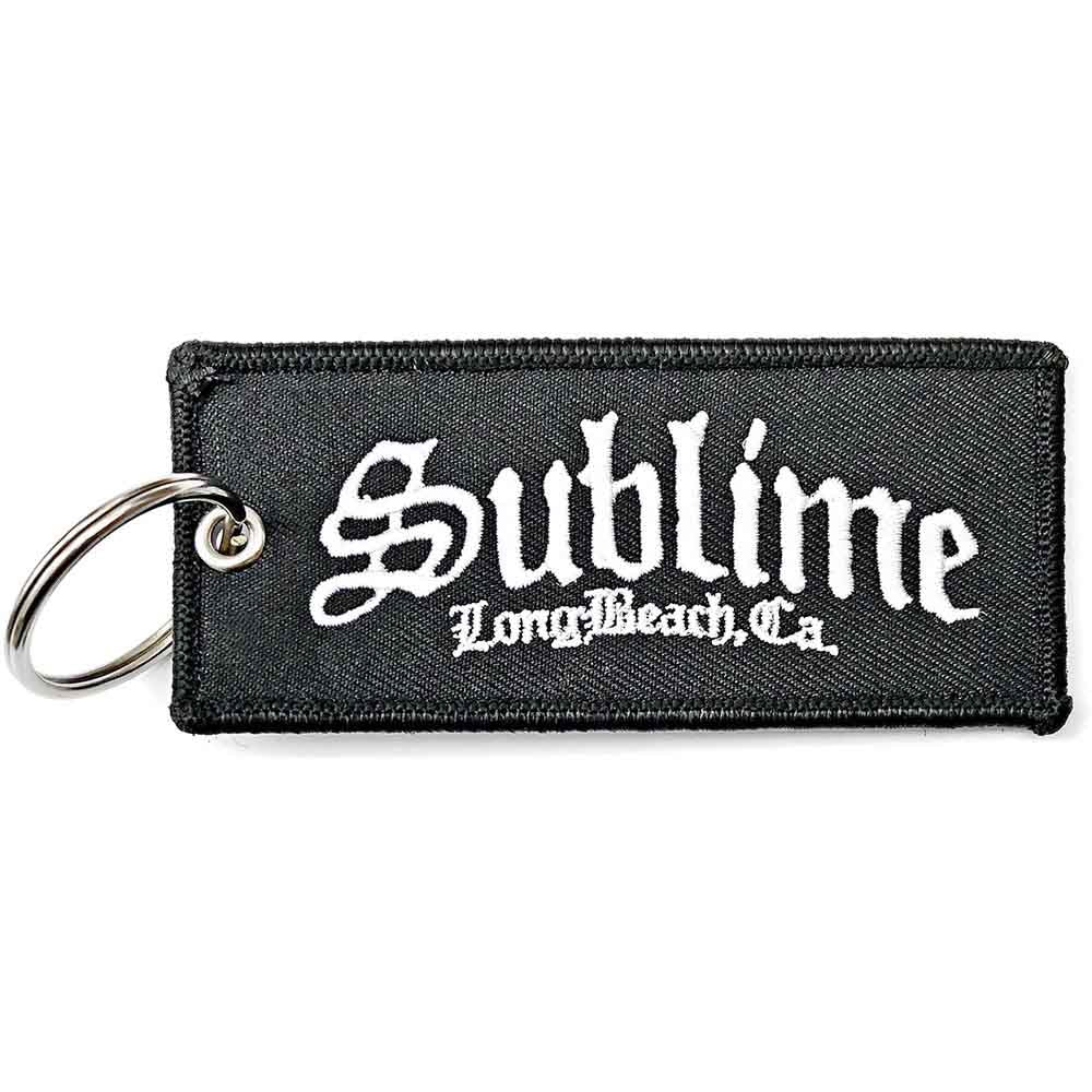 Sublime Patch Keychain: C.A. Logo