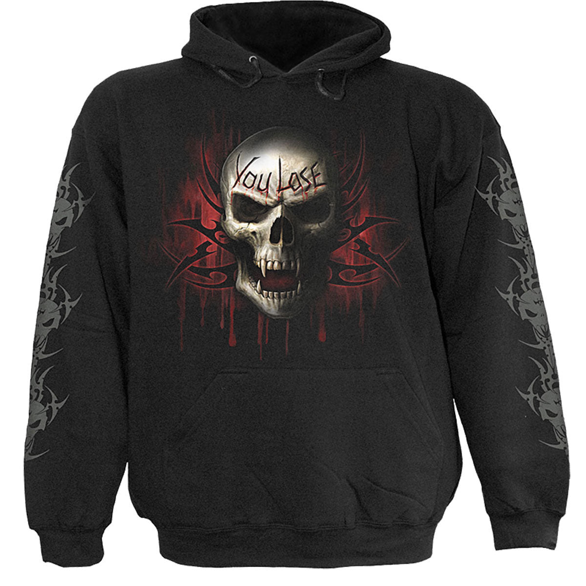 Spiral Pullover Hoodie: Game Over