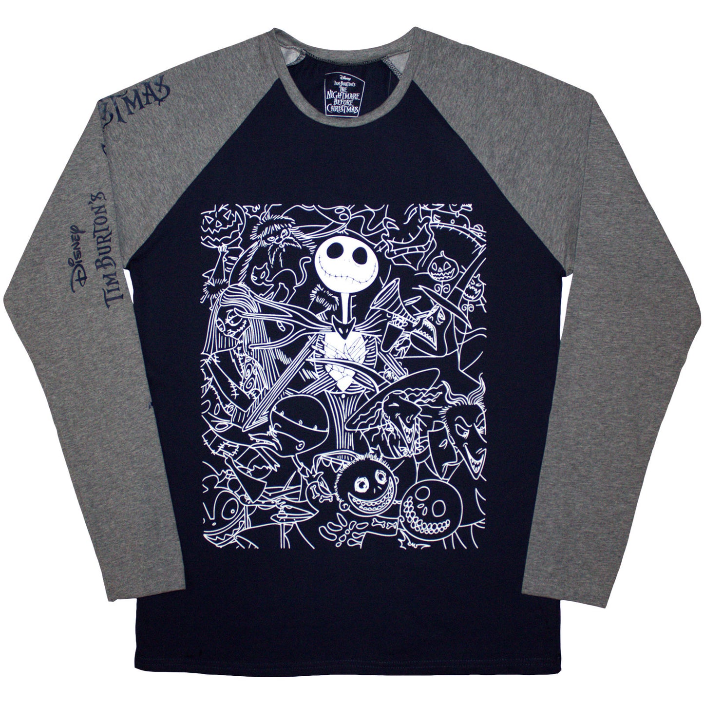The Nightmare Before Christmas T-Shirt: Jack Crowd