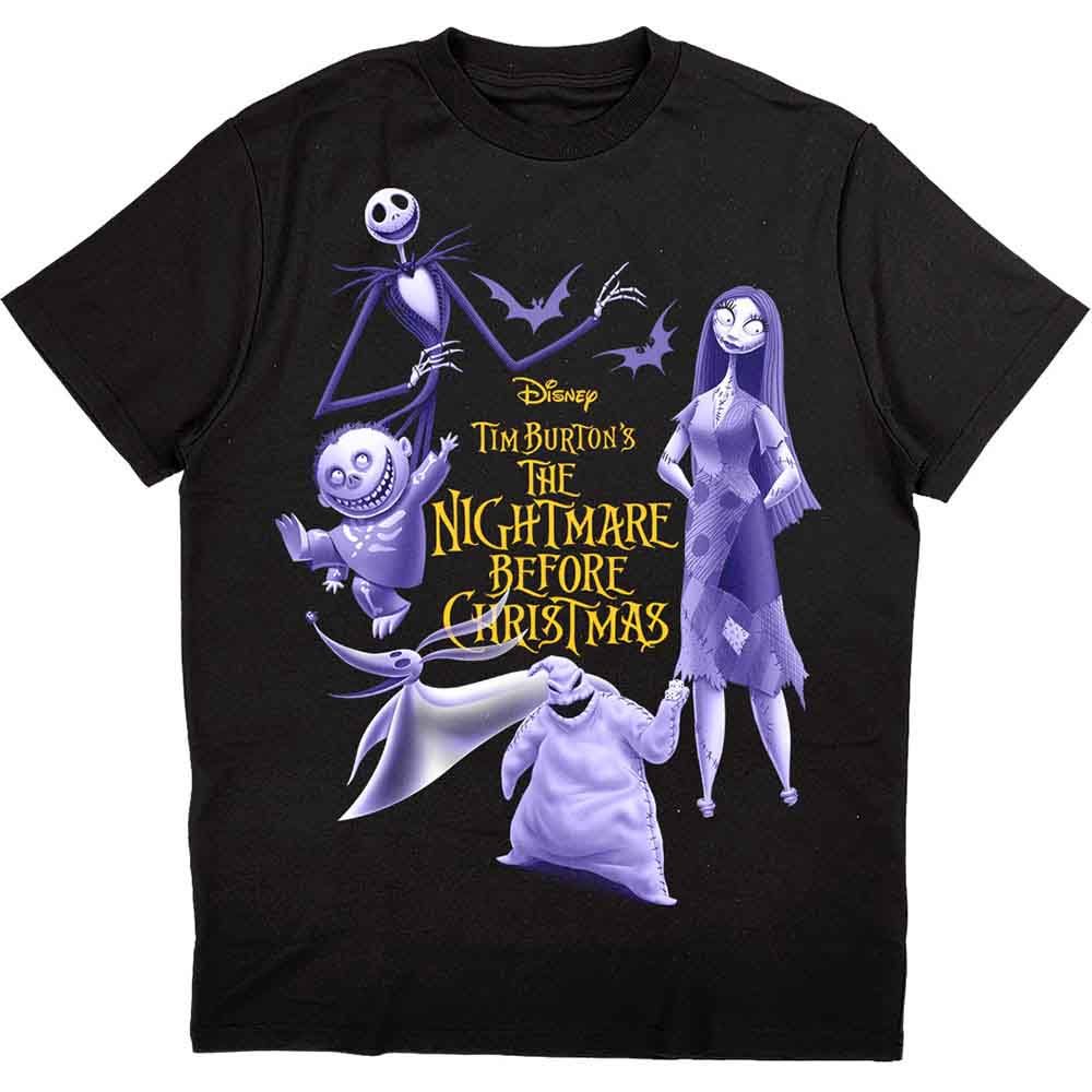 The Nightmare Before Christmas T-Shirt: Purple Characters