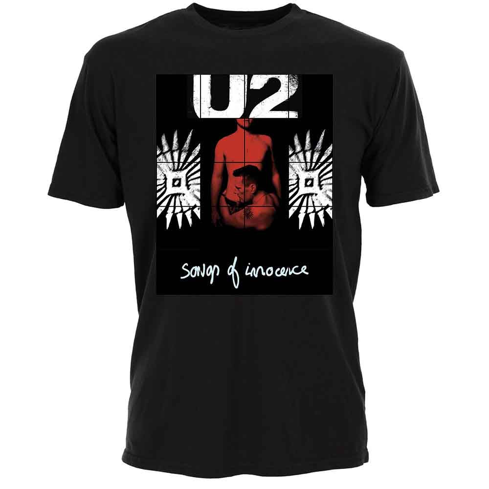 U2 T-Shirt: Songs of Innocence Red Shade
