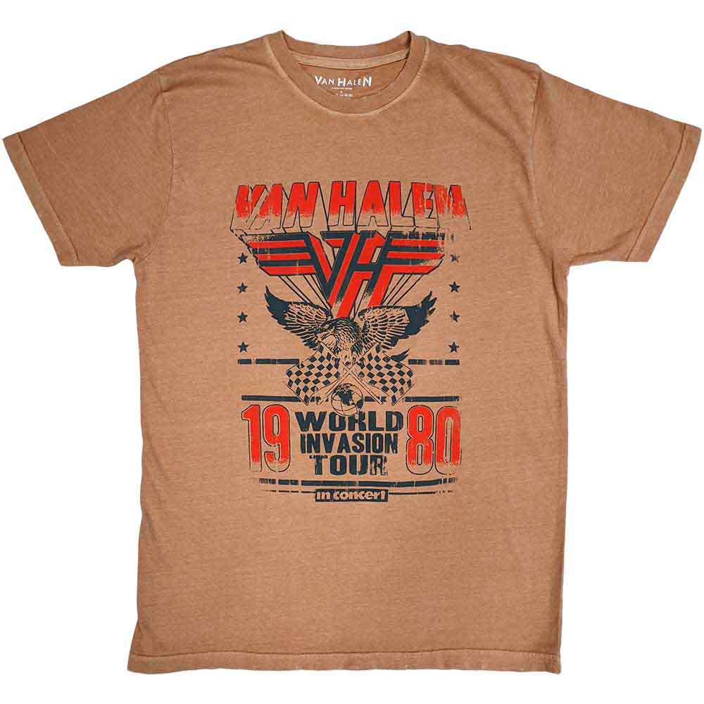Van Halen Distressed T-Shirt: World Invasion