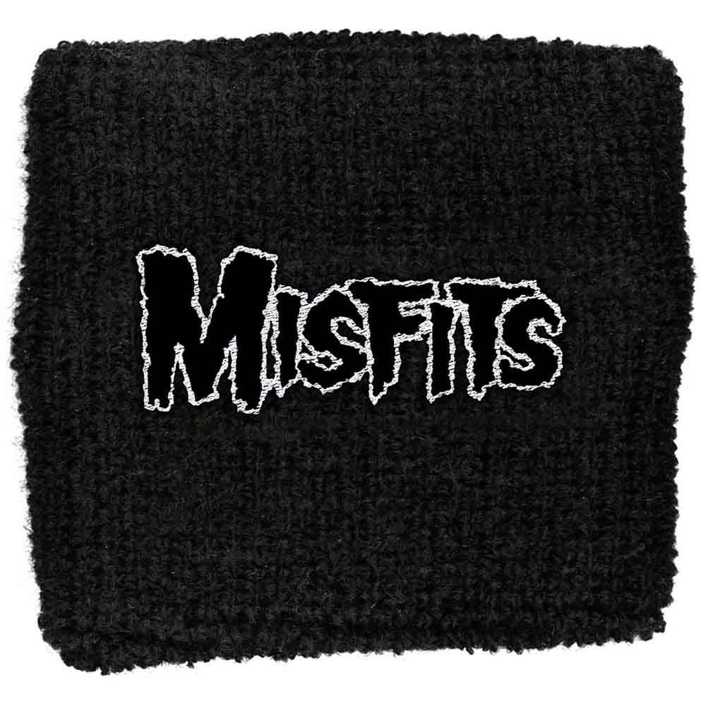 Misfits Embroidered Wristband: Logo