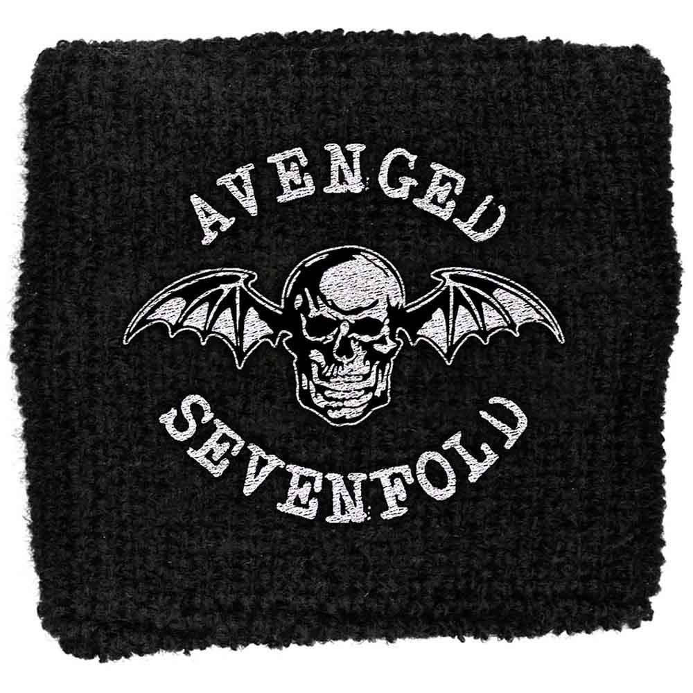 Avenged Sevenfold Embroidered Wristband: Death Bat
