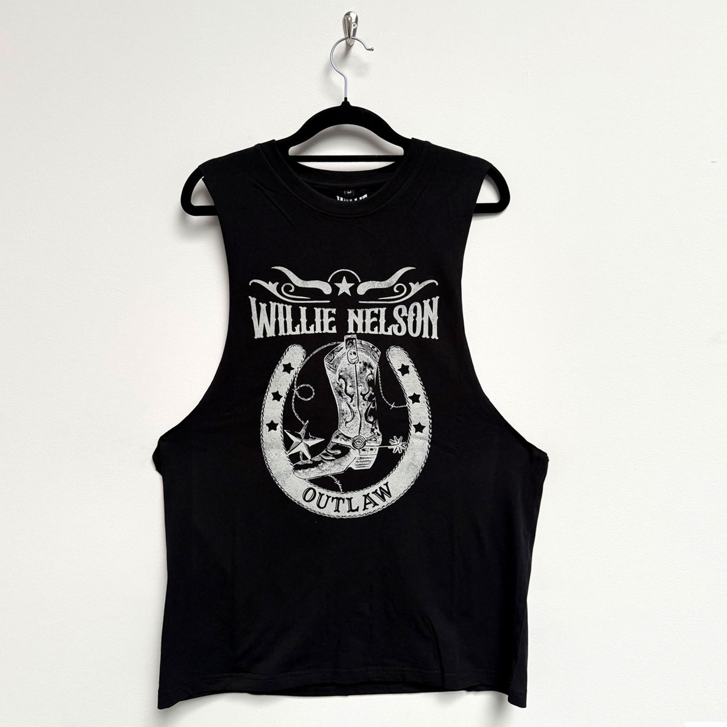 Willie Nelson Vest T-Shirt: Outlaw