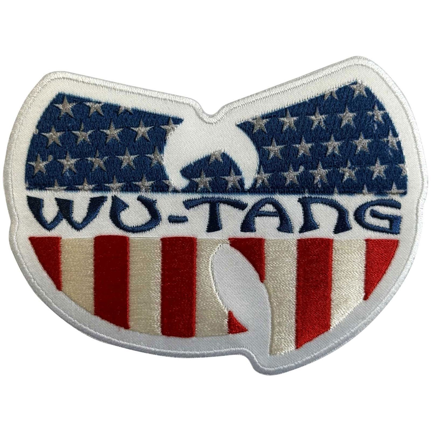 Wu-Tang Clan Woven Patch: Star-Spangled Logo