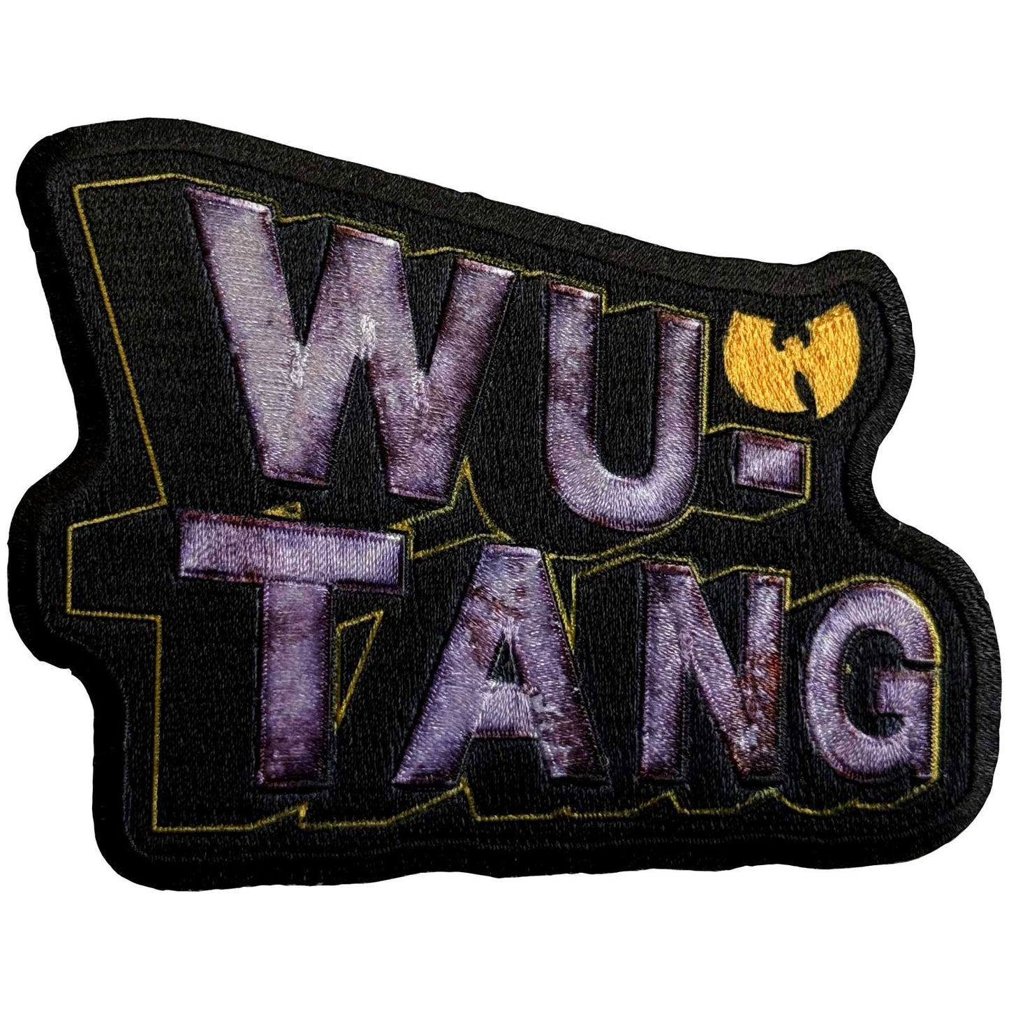 Wu-Tang Clan Woven Patch: Perspective Logo