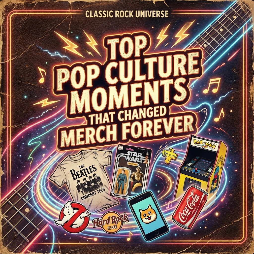 Top Pop Culture Moments That Changed Merch Forever – Rock Universe