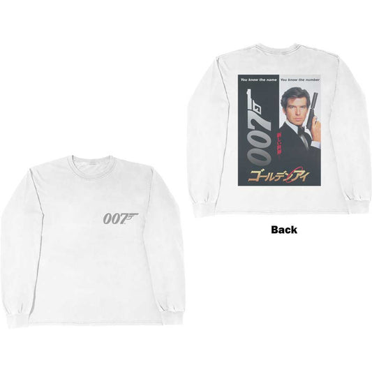 James Bond 007 Long Sleeve T-Shirt: Goldeneye Japanese Poster