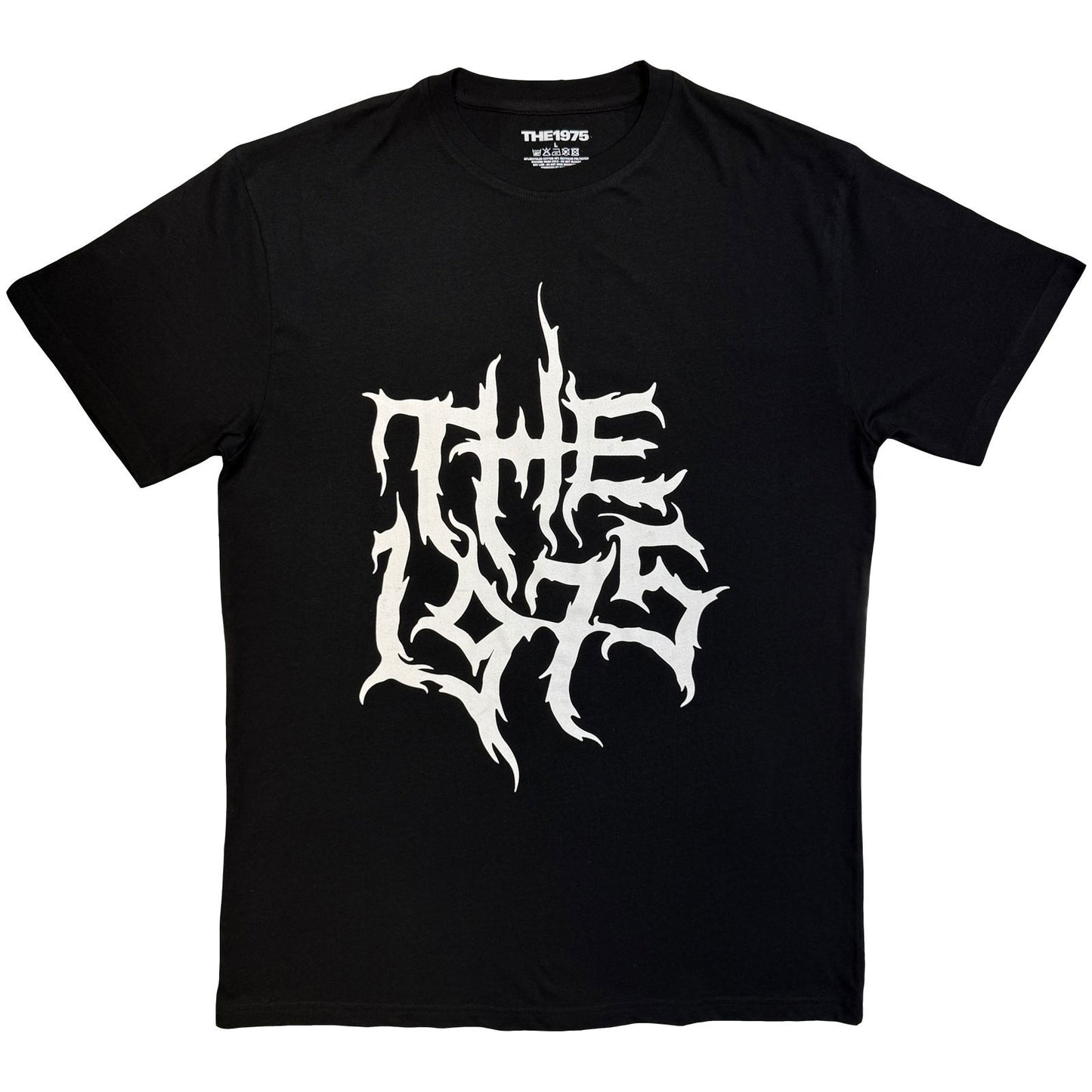The 1975 T-Shirt: Metal Logo Mono