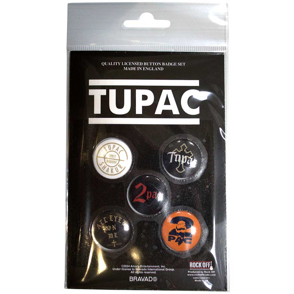 Tupac Badge: All Eyez On Me
