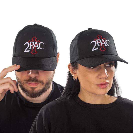 Tupac Baseball Cap: Cross Logo