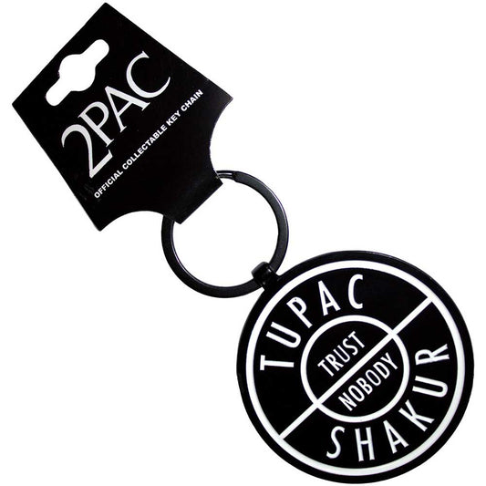 Tupac Keychain: Trust Nobody