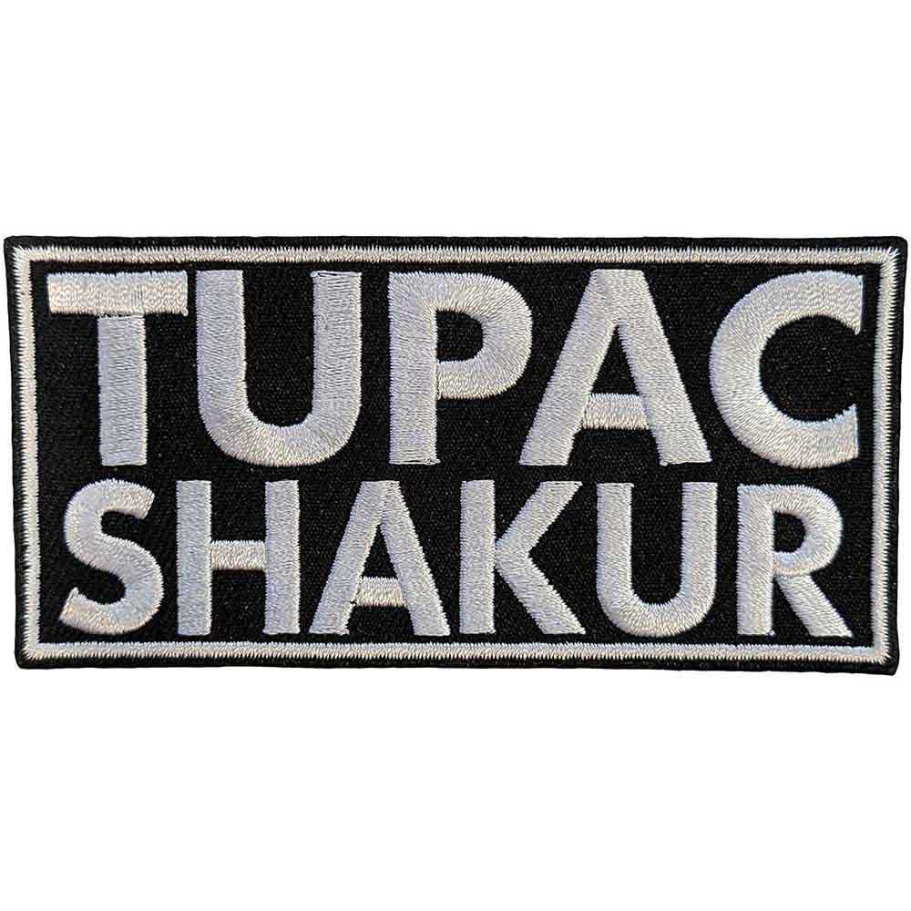Tupac Patch: Text Logo