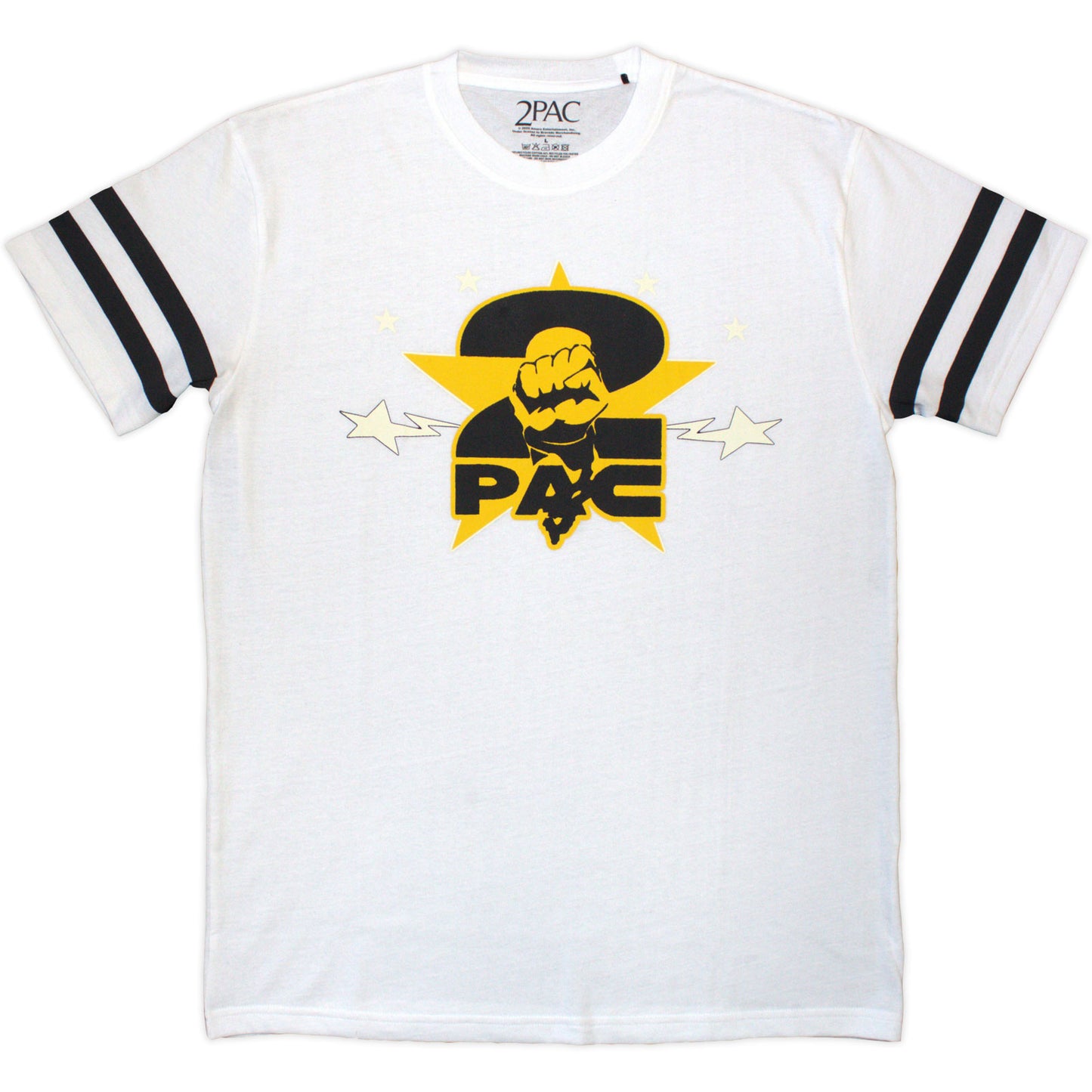 Tupac T-Shirt: Stars Logo