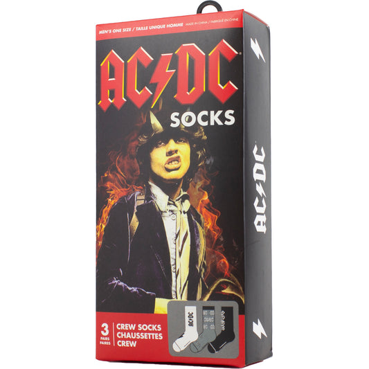 AC/DC Sock Gift Box: Logos