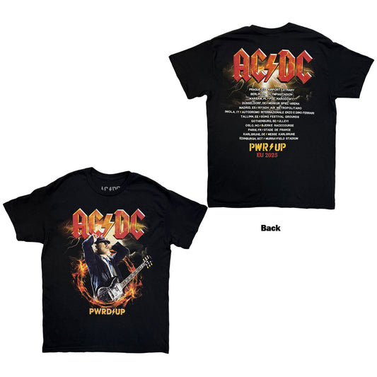 AC/DC T-Shirt: Angus Horns EU Tour '25